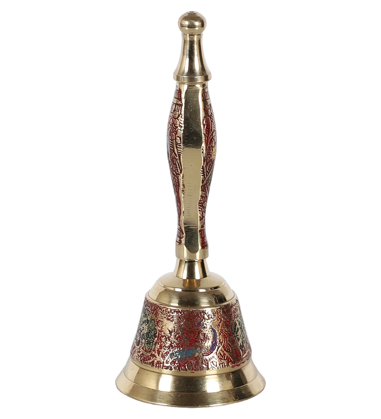 Pink & Gold Brass Bell