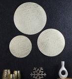 Gold & White Small Hammer Wall Decor Set of 3