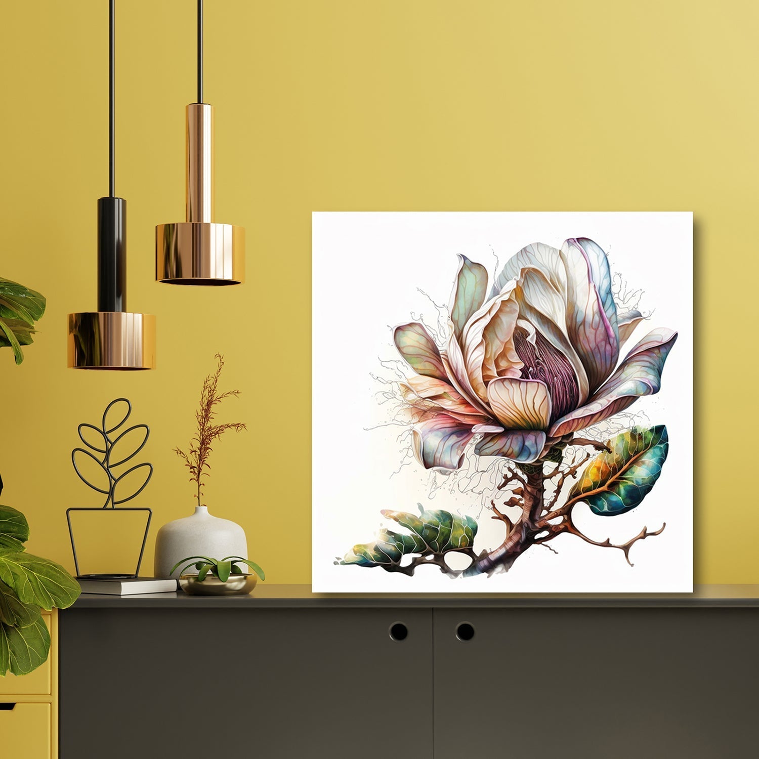 Garden Elegance Stunning Flower Art