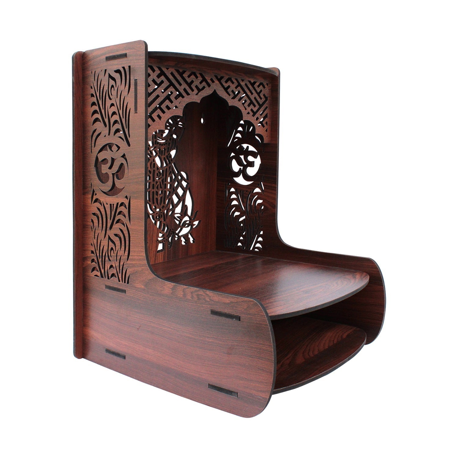 Beautiful Elegant Wooden Pooja Mandir for Home