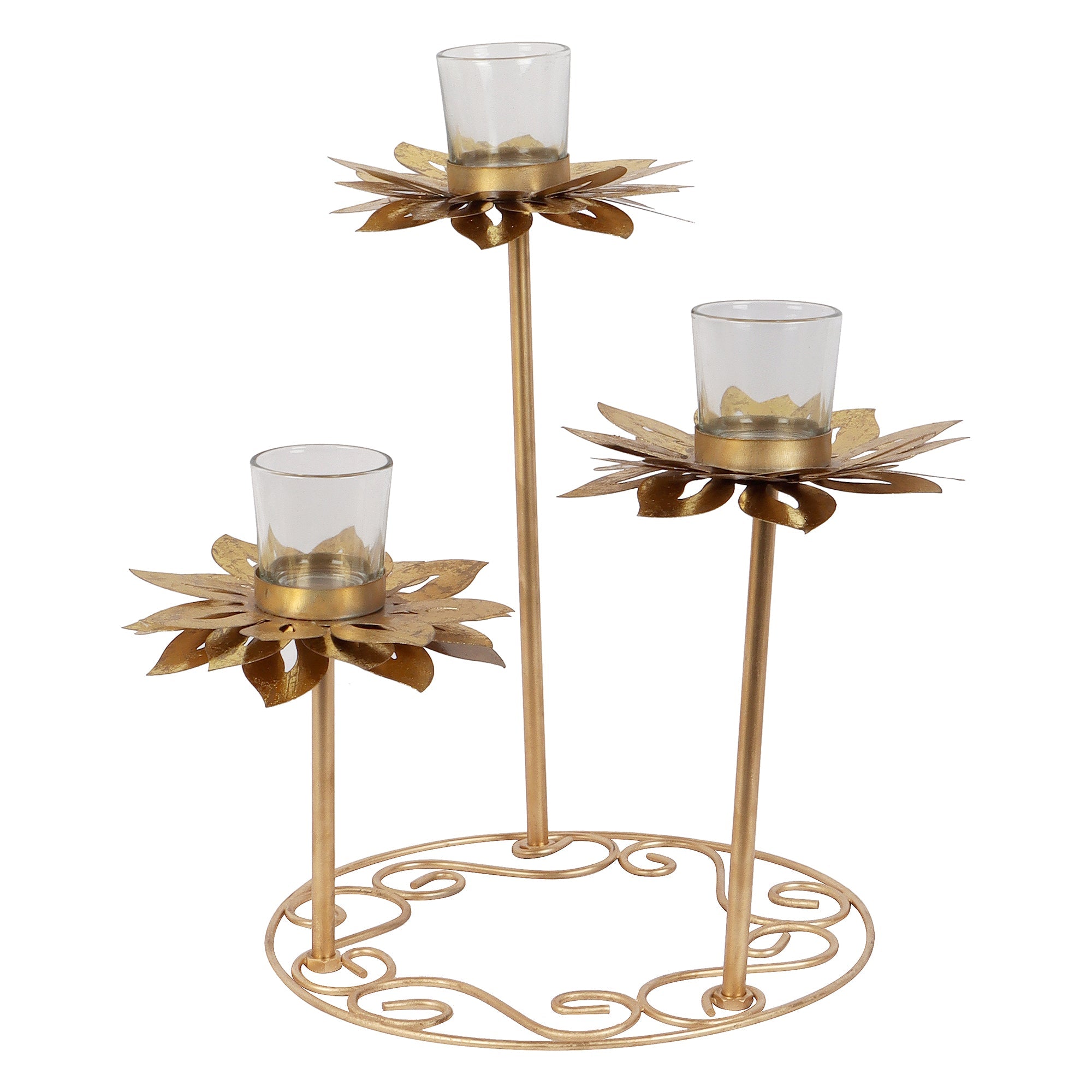 Sunflower with Ring Tealight Holder