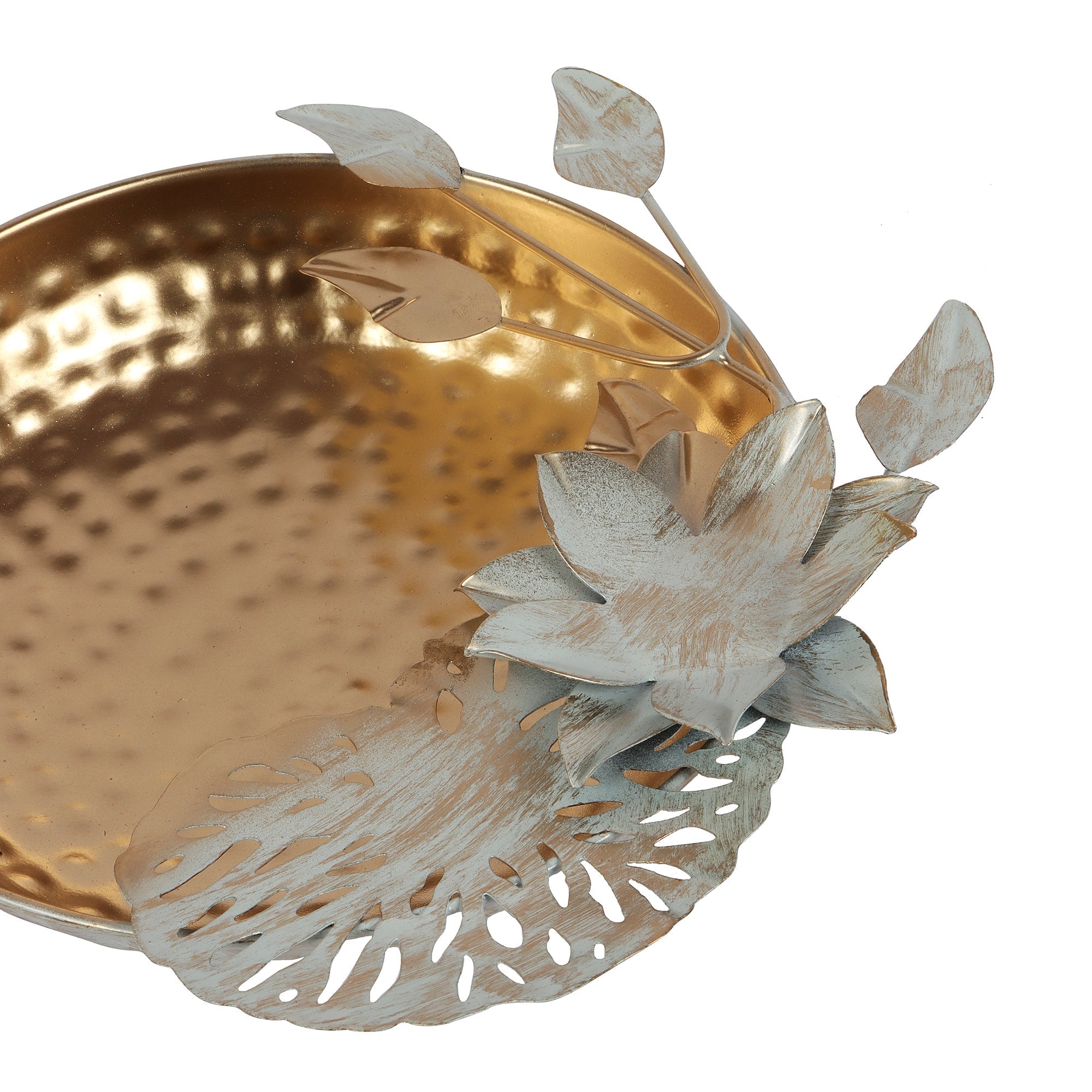 Gold & White urli Bowl