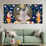 Beautiful Pichwai Art of Shrinath ji Wall Painting