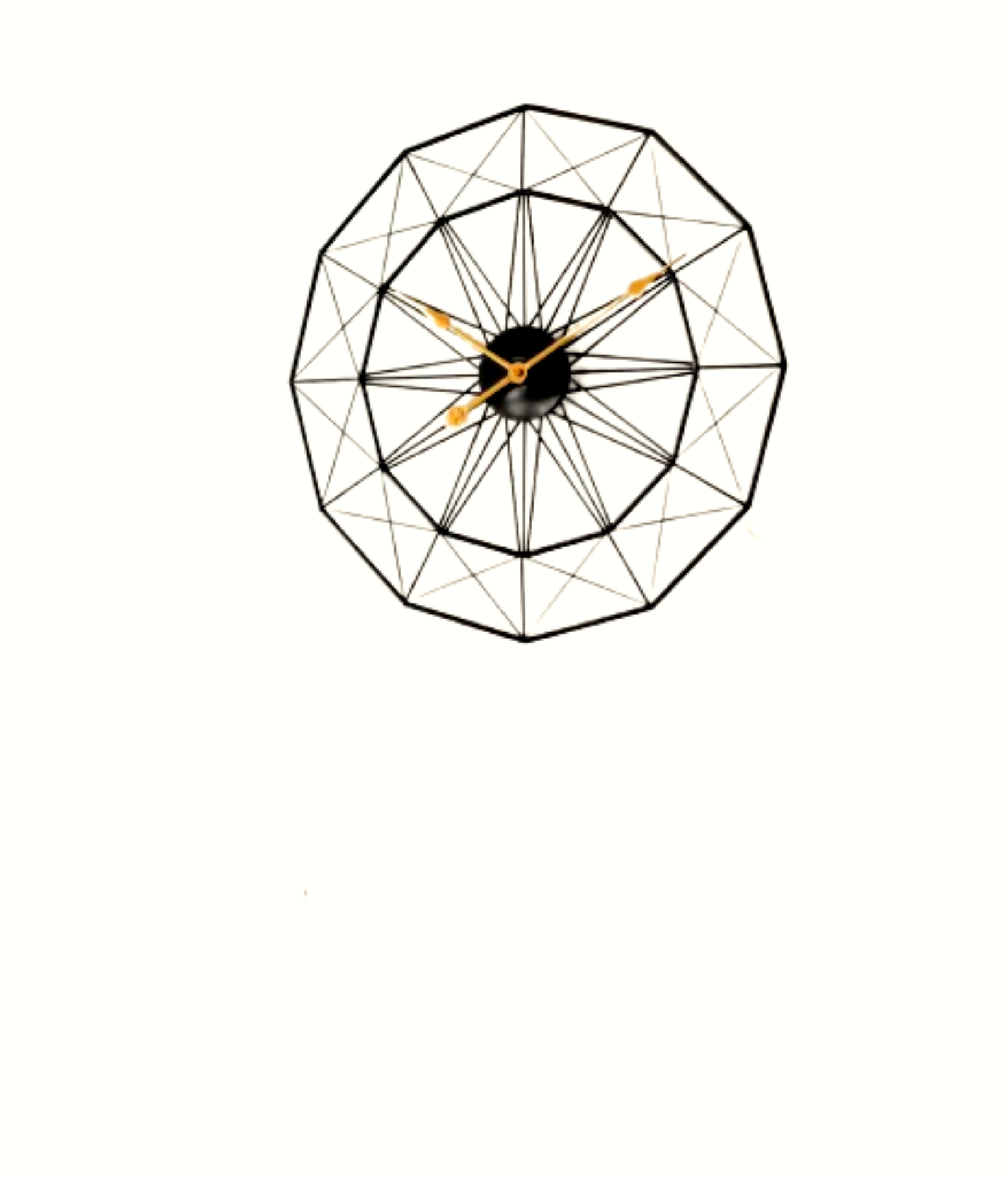 Black Metal Wall Clocks