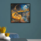Divine Cosmic Journey – Spiritual Indian Canvas Wall Painting