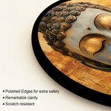 Premium Round Gautam Buddha Painting for Home & Office