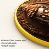 Round Gautam Buddha Artistic Wall Painting