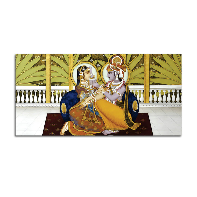 Shrinathji Krishna Premium Pichwai Wall Decor Painting