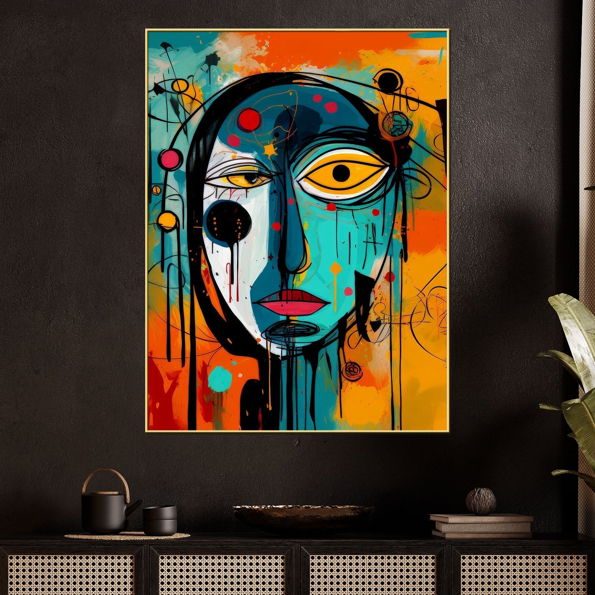 Always First Step Decide Your Last Cotton Canvas Wall Painting